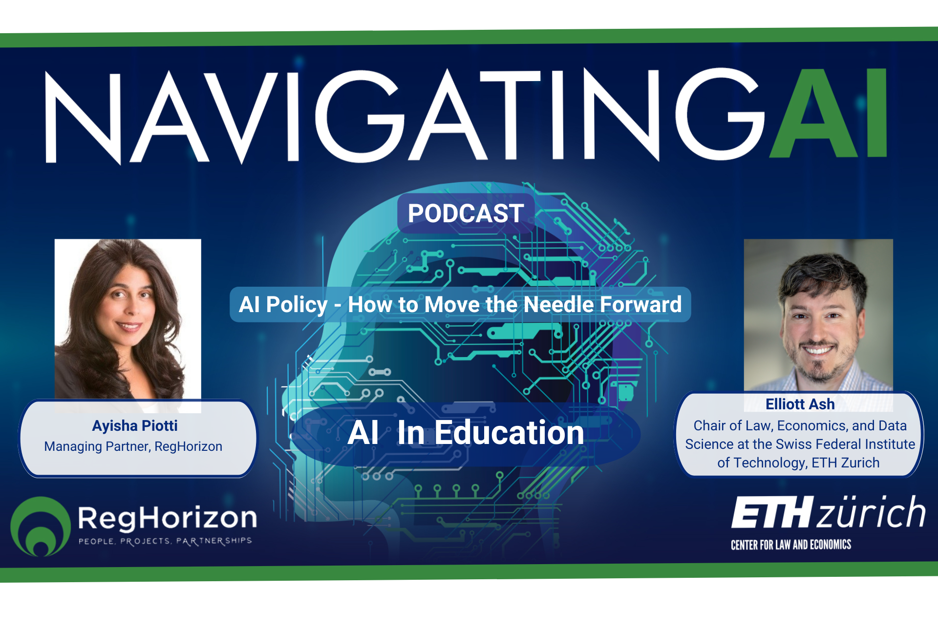podcast image: Navigating AI, AI In Education