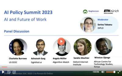 Panel 3 – AI and Future of Work
