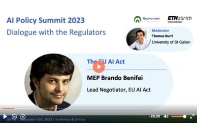 The EU AI Act – Keynote MEP Brando Benifei