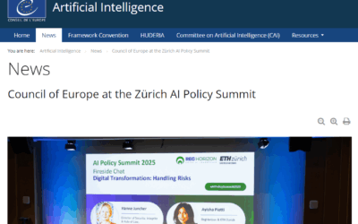 The 6th AI Policy Summit 2025 held under the patronage of the Council of Europe.