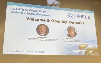 IEEE–ITU’s Symposium on Achieving a Sustainable Climate, Geneva