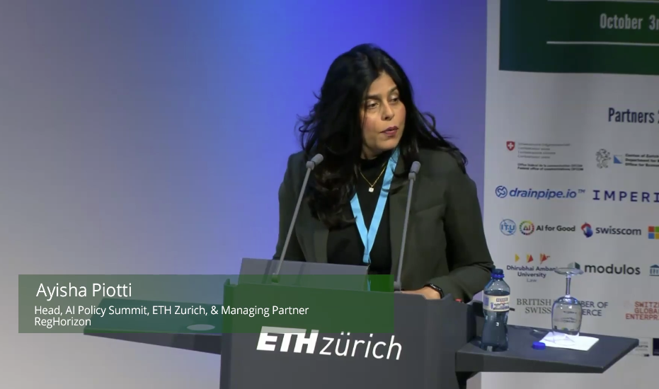 AI Policy Summit 2025 Opening Remarks- Ayisha Piotti